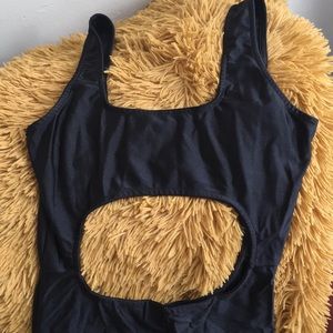 Cut Out Shorts Jumpsuit